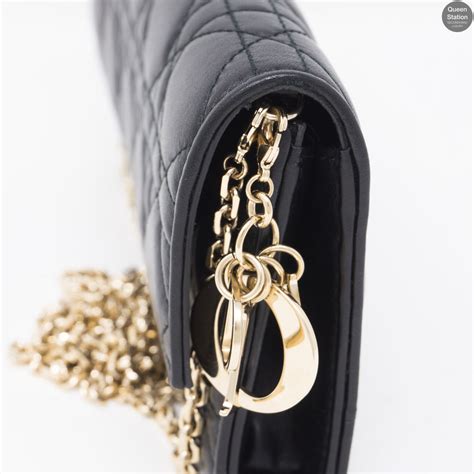 lady dior wallet chain|christian Dior wallets on sale.